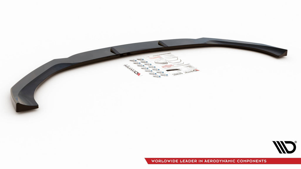 MAXTON DESIGN FRONT SPLITTER V.2 MERCEDES-BENZ CLS AMG-LINE / 53AMG C257