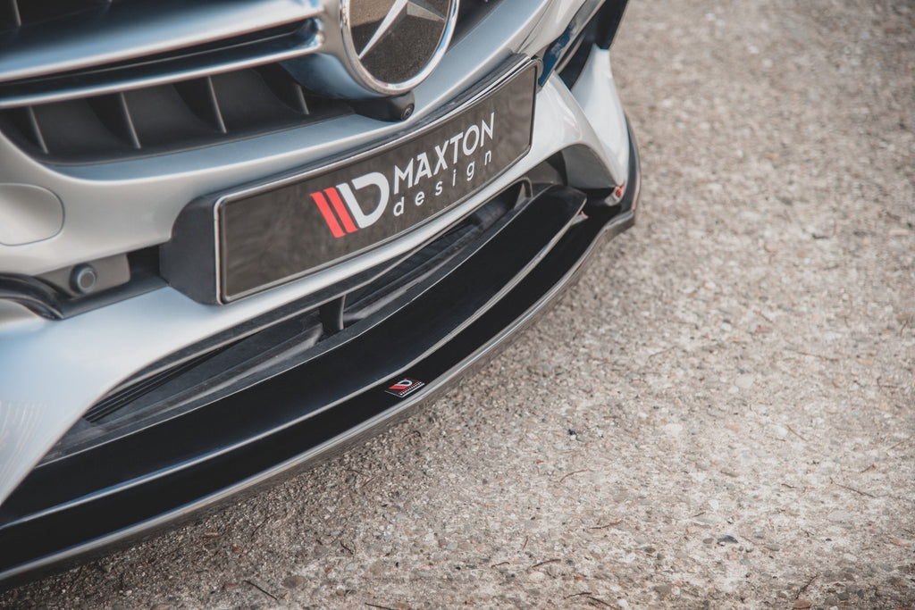 MAXTON DESIGN FRONT SPLITTER V.2 MERCEDES-BENZ E63 AMG ESTATE/SEDAN S213/W213