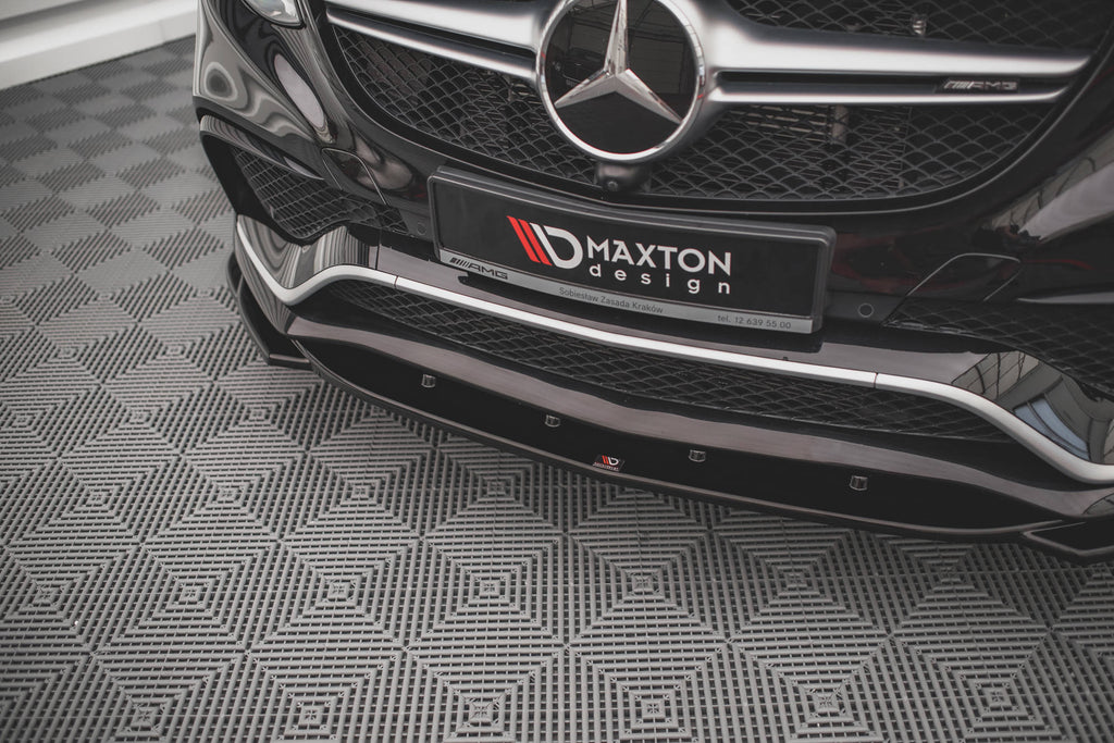 MAXTON DESIGN FRONT SPLITTER V.2 MERCEDES-BENZ GLE COUPE 63AMG C292