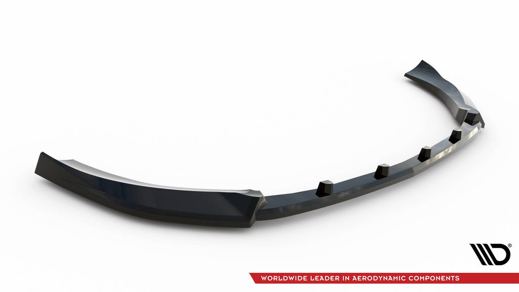 MAXTON DESIGN FRONT SPLITTER V.2 MERCEDES-BENZ S AMG-LINE W222 FACELIFT