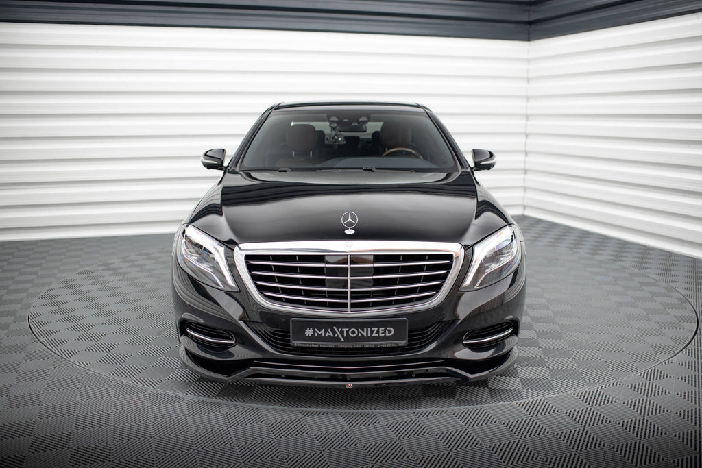 MAXTON DESIGN Front Splitter V.2 Mercedes-Benz S W222