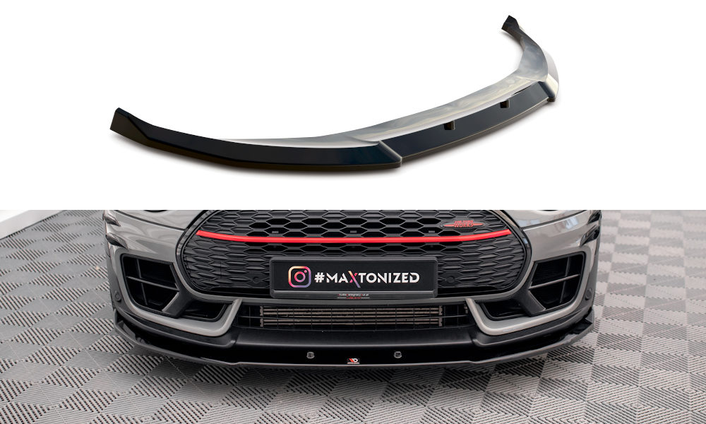 MAXTON DESIGN FRONT SPLITTER V.2 MINI COOPER CLUBMAN JOHN COOPER WORKS F54