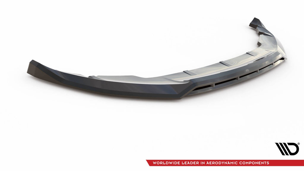 MAXTON DESIGN FRONT SPLITTER V.2 MINI COOPER CLUBMAN JOHN COOPER WORKS F54 FACELIFT