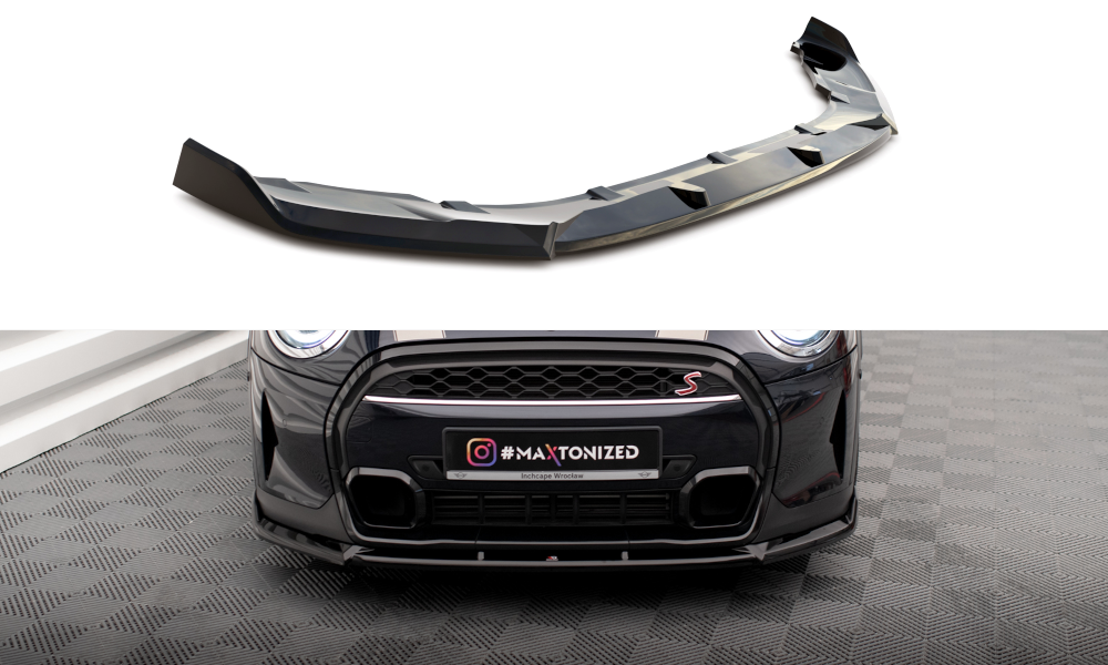 MAXTON DESIGN FRONT SPLITTER V.2 MINI COOPER S F56 FACELIFT