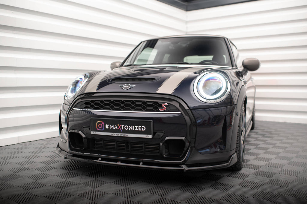 MAXTON DESIGN FRONT SPLITTER V.2 MINI COOPER S F56 FACELIFT