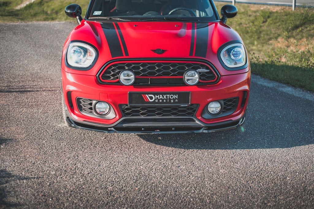 MAXTON DESIGN FRONT SPLITTER V.2 MINI COUNTRYMAN MK2 F60 JCW