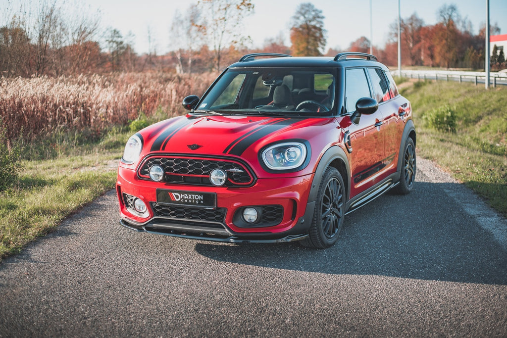 MAXTON DESIGN FRONT SPLITTER V.2 MINI COUNTRYMAN MK2 F60 JCW