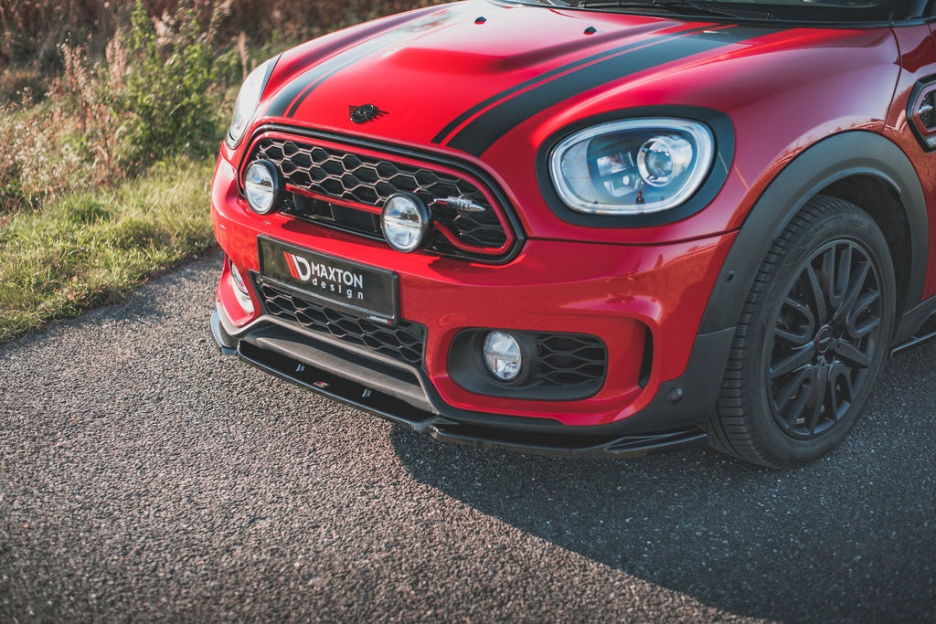 MAXTON DESIGN FRONT SPLITTER V.2 MINI COUNTRYMAN MK2 F60 JCW