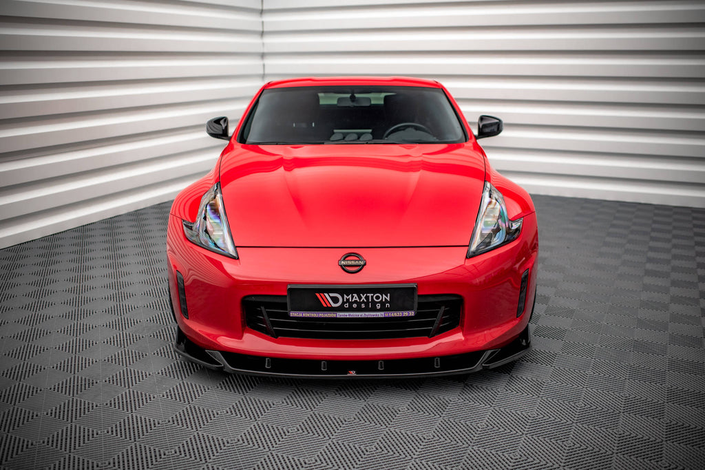 MAXTON DESIGN FRONT SPLITTER V.2 NISSAN 370Z FACELIFT