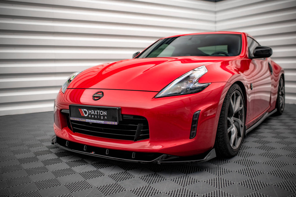 MAXTON DESIGN FRONT SPLITTER V.2 NISSAN 370Z FACELIFT