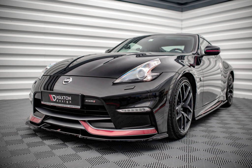 MAXTON DESIGN FRONT SPLITTER V.2 NISSAN 370Z NISMO FACELIFT