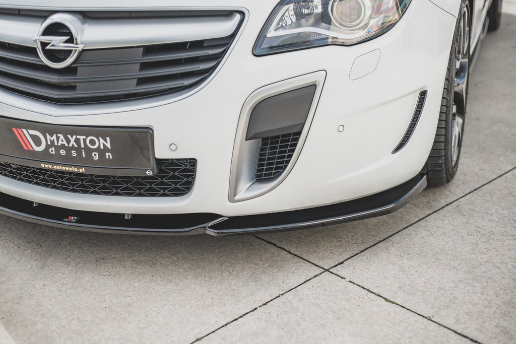 MAXTON DESIGN FRONT SPLITTER V.2 BICK REGAL GS/ OPEL INSIGNIA MK. 1 OPC FACELIFT