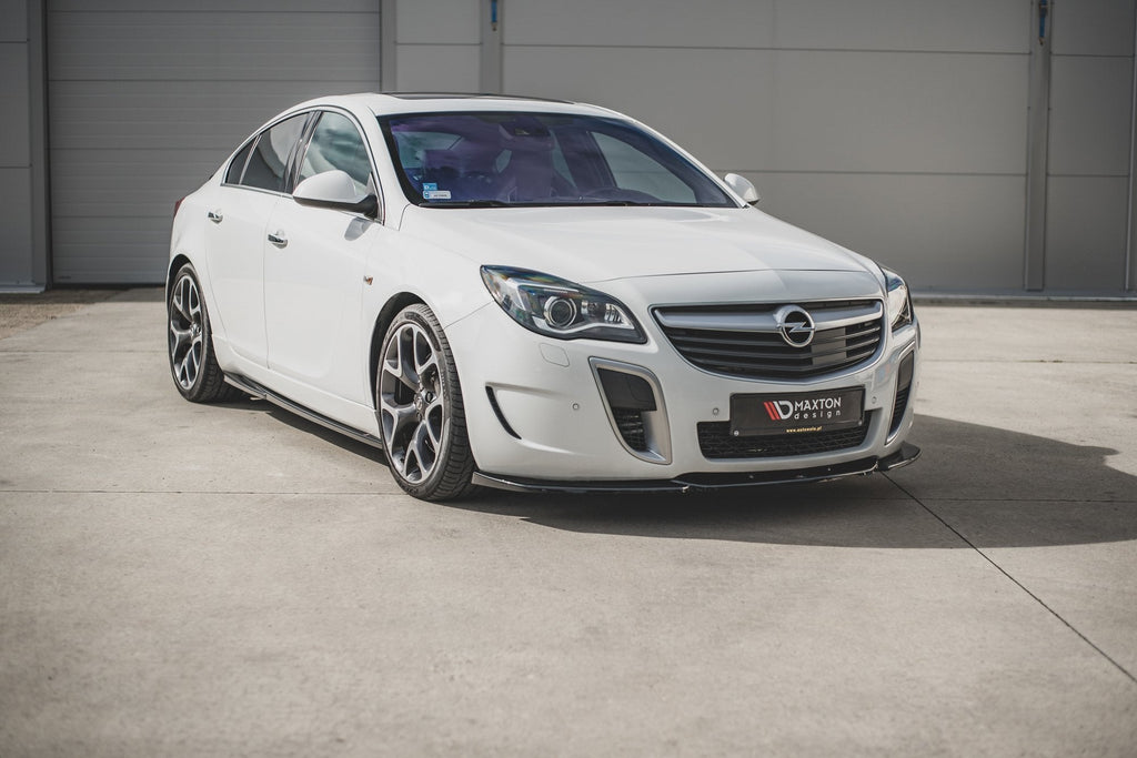 MAXTON DESIGN FRONT SPLITTER V.2 BICK REGAL GS/ OPEL INSIGNIA MK. 1 OPC FACELIFT