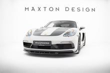 Load image into Gallery viewer, MAXTON DESIGN Front Splitter V.2 Porsche 718 Cayman GTS 982c