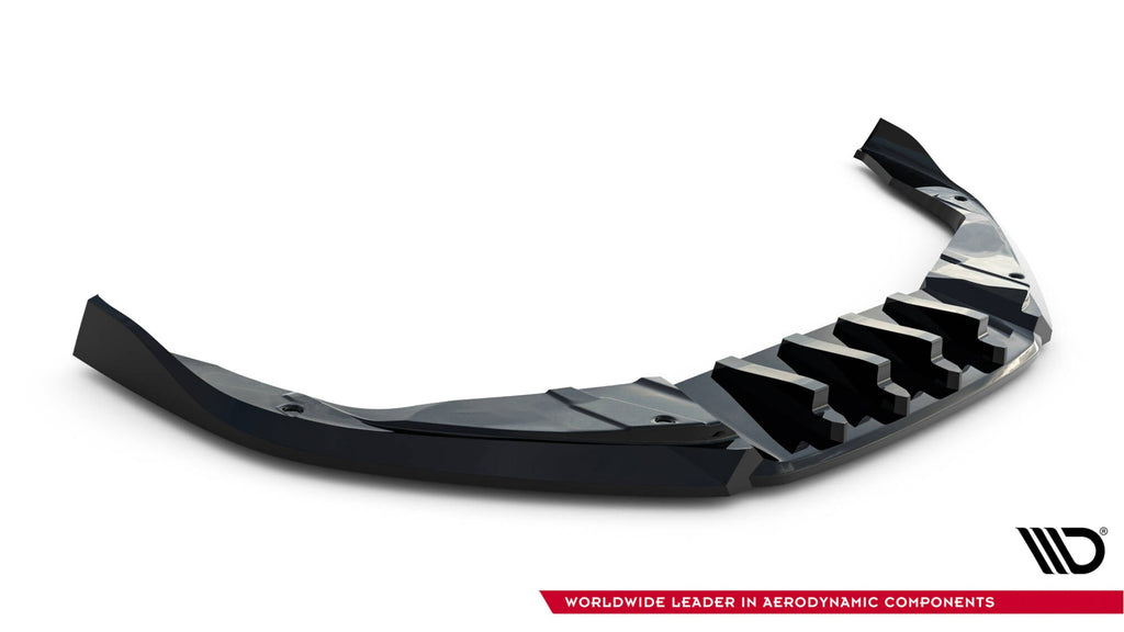 MAXTON DESIGN Front Splitter V.2 Porsche 718 Cayman GTS 982c