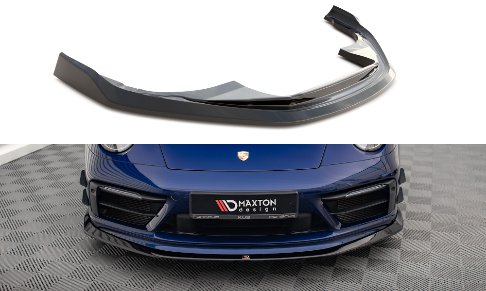 MAXTON DESIGN FRONT SPLITTER V.2 PORSCHE 911 CARRERA AERO 992 / CARRERA GTS 992