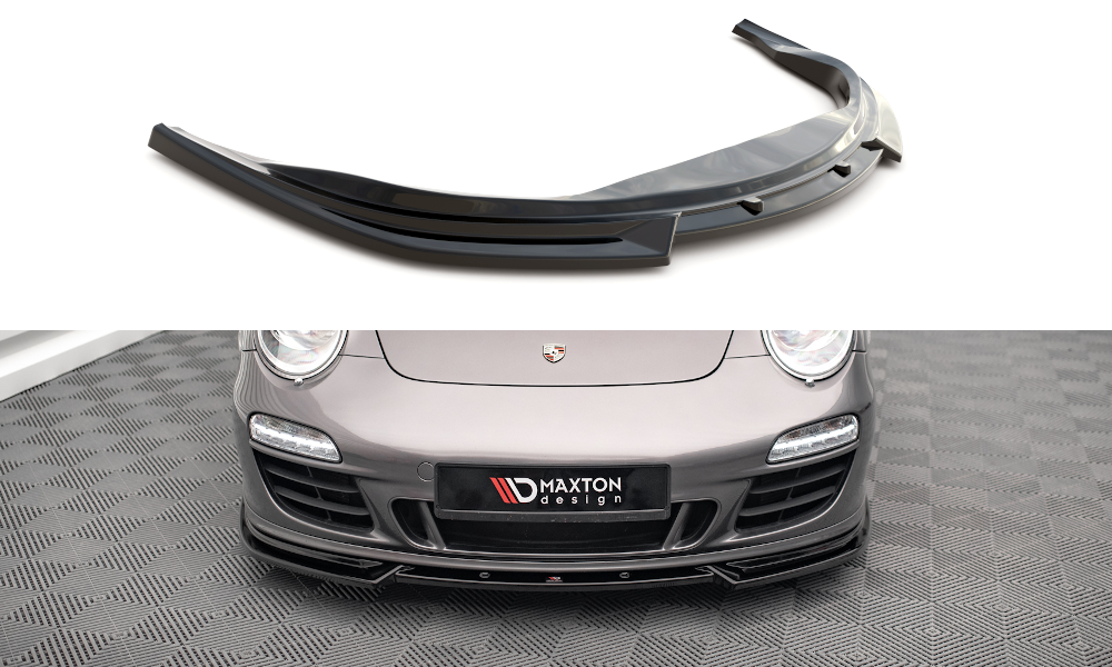 MAXTON DESIGN Front Splitter V.2 Porsche 911 Carrera GTS 997 Facelift
