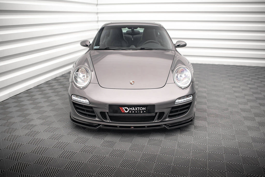 MAXTON DESIGN Front Splitter V.2 Porsche 911 Carrera GTS 997 Facelift