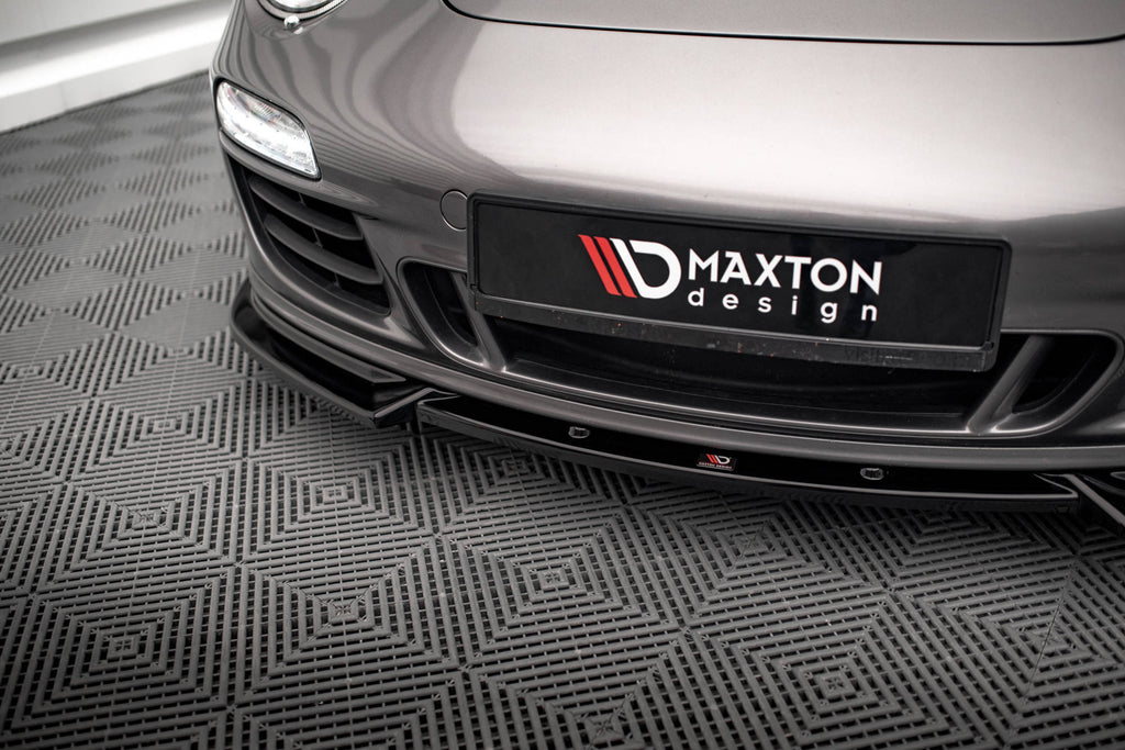 MAXTON DESIGN Front Splitter V.2 Porsche 911 Carrera GTS 997 Facelift