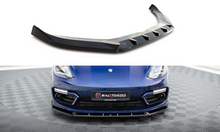 Load image into Gallery viewer, MAXTON DESIGN FRONT SPLITTER V.2 PORSCHE PANAMERA E-HYBRID 971 FACELIFT