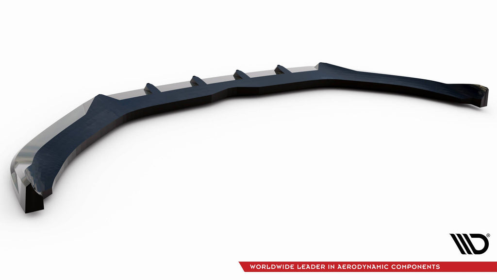 MAXTON DESIGN FRONT SPLITTER V.2 PORSCHE PANAMERA E-HYBRID 971 FACELIFT