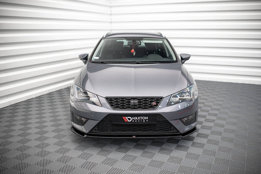 MAXTON DESIGN FRONT SPLITTER V.2 SEAT LEON FR / CUPRA MK3