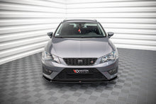 Load image into Gallery viewer, MAXTON DESIGN FRONT SPLITTER V.2 SEAT LEON FR / CUPRA MK3