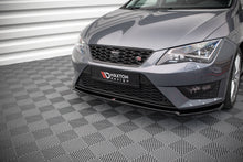 Load image into Gallery viewer, MAXTON DESIGN FRONT SPLITTER V.2 SEAT LEON FR / CUPRA MK3