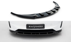 MAXTON DESIGN Front Splitter V.2 Tesla Model 3 Performance Mk1 Facelift