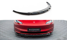 Load image into Gallery viewer, MAXTON DESIGN FRONT SPLITTER V.2 TESLA MODEL 3 PROJECT HIGHLAND (FACELIFT)