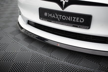 Load image into Gallery viewer, MAXTON DESIGN FRONT SPLITTER V.2 TESLA MODEL S PLAID MK1 FACELIFT