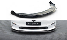 Load image into Gallery viewer, MAXTON DESIGN FRONT SPLITTER V.2 TESLA MODEL S PLAID MK1 FACELIFT