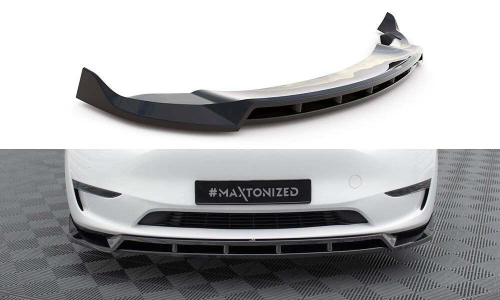 MAXTON DESIGN FRONT SPLITTER V.2 TESLA MODEL Y