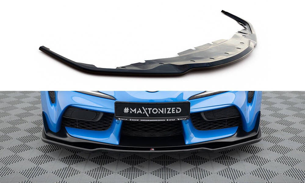 MAXTON DESIGN FRONT SPLITTER V.2 TOYOTA SUPRA MK5