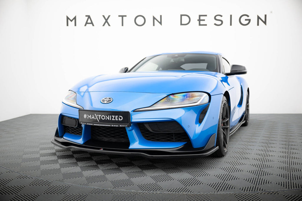 MAXTON DESIGN FRONT SPLITTER V.2 TOYOTA SUPRA MK5