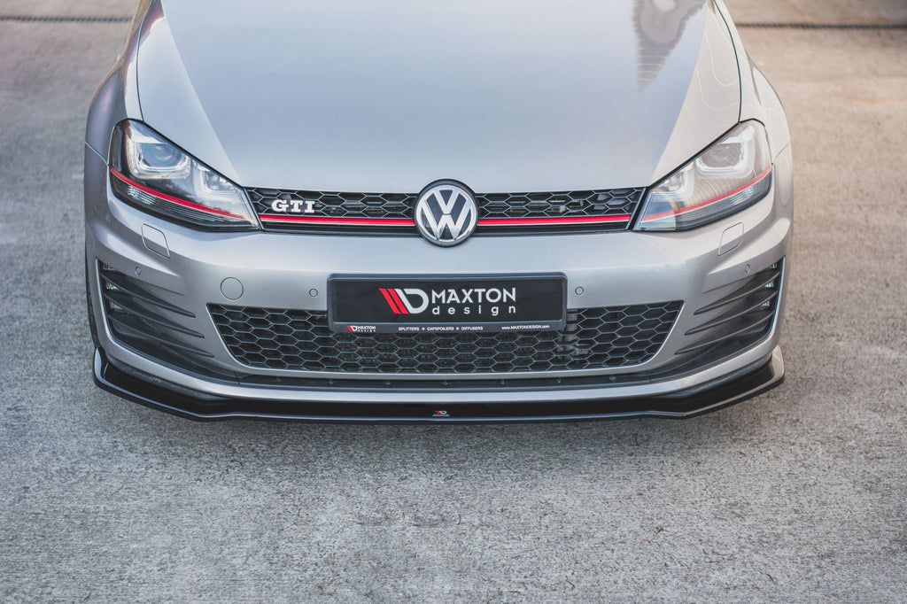 MAXTON DESIGN FRONT SPLITTER V.2 VW GOLF 7 GTI