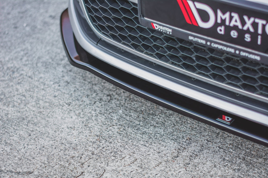 MAXTON DESIGN FRONT SPLITTER V.2 VW GOLF 7 GTI