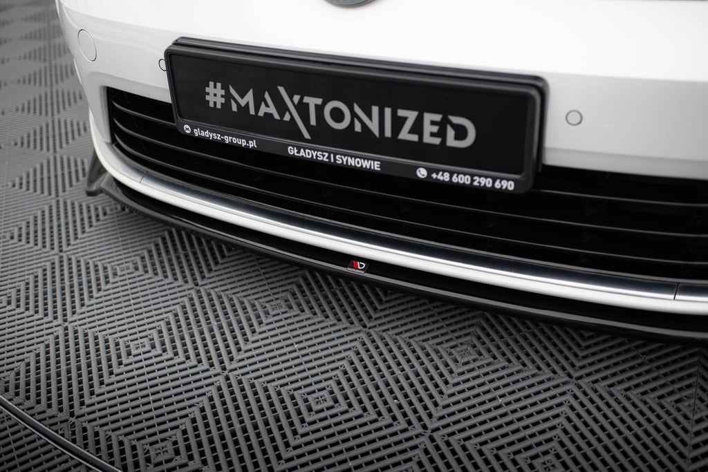 MAXTON DESIGN FRONT SPLITTER VW GOLF MK7 R V.2