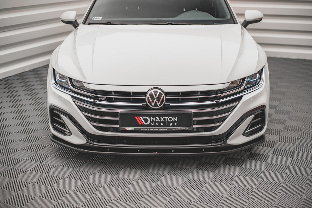 MAXTON DESIGN FRONT SPLITTER V.2 VOLKSWAGEN ARTEON R-LINE FACELIFT