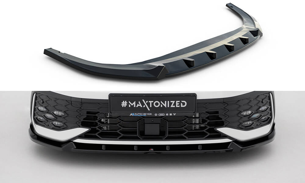 MAXTON DESIGN Front Splitter V.2 Volkswagen Golf GTI / GTE / R-Line Mk8 Facelift