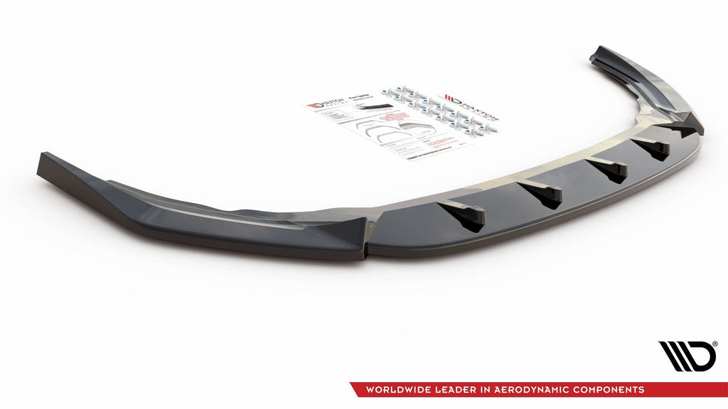 MAXTON DESIGN FRONT SPLITTER V.2 VOLKSWAGEN GOLF R MK8