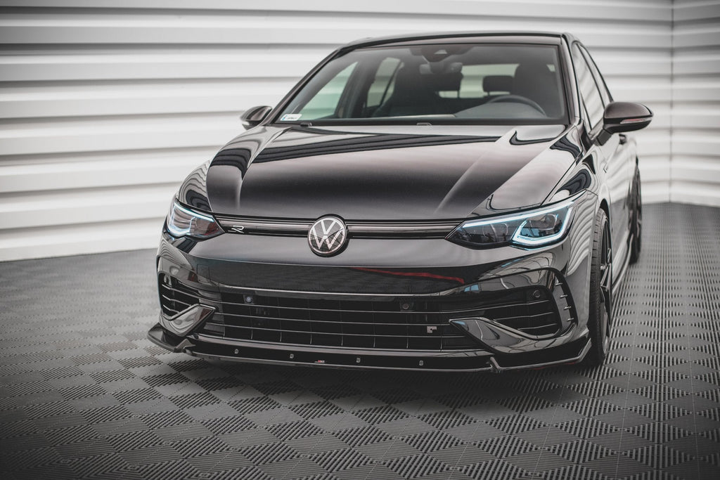 MAXTON DESIGN FRONT SPLITTER V.2 VOLKSWAGEN GOLF R MK8