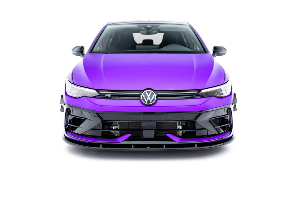MAXTON DESIGN Front Splitter V.2 Volkswagen Golf R Mk8 Facelift