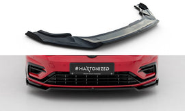 MAXTON DESIGN FRONT SPLITTER V.2 VW GOLF VII R (FACELIFT)