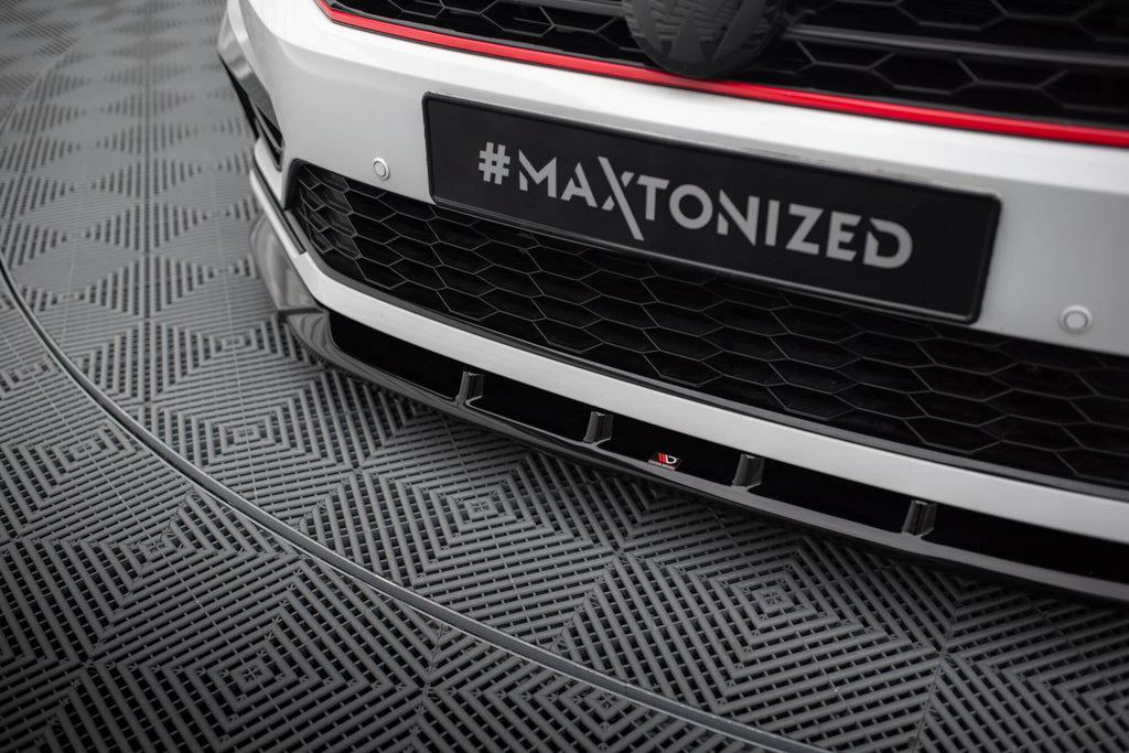 MAXTON DESIGN FRONT SPLITTER V.2 VOLKSWAGEN PASSAT GT B8 FACELIFT USA