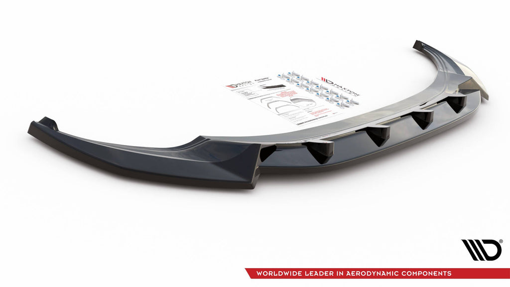 MAXTON DESIGN FRONT SPLITTER V.2 VOLKSWAGEN TIGUAN R MK2 FACELIFT