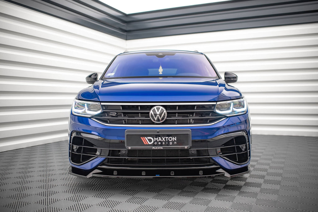 MAXTON DESIGN FRONT SPLITTER V.2 VOLKSWAGEN TIGUAN R MK2 FACELIFT