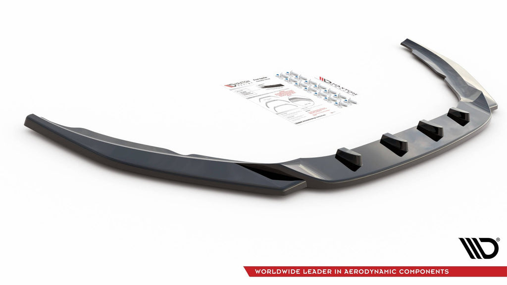 MAXTON DESIGN FRONT SPLITTER V.2 VOLVO S60 R-DESIGN MK2 FACELIFT