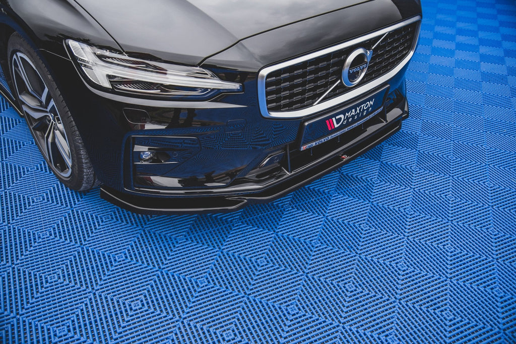 MAXTON DESIGN FRONT SPLITTER V.2 VOLVO S60 R-DESIGN MK3