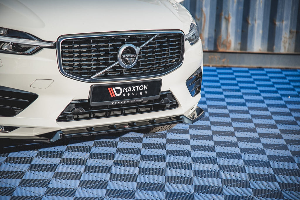 MAXTON DESIGN FRONT SPLITTER V.2 VOLVO XC60 MK2 R-DESIGN